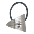 SOHO Triangle Hair Elastic - Silver - Haaraccessoires | Fashiongirl