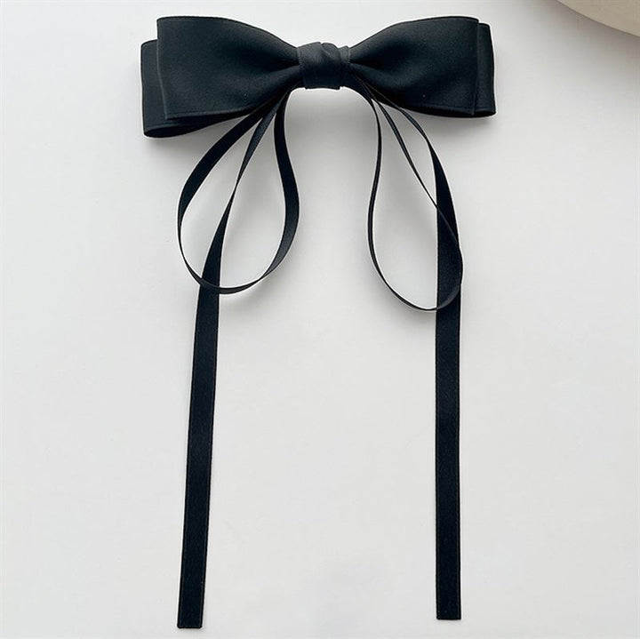 SOHO Vanessa Bow Hair clips - Black - Hair Accessories | Fashiongirl