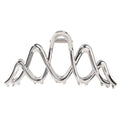 SOHO Ziv Hair Claw - Zilver - Haaraccessoires