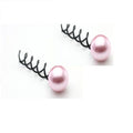 Spin Pins haarspelden met roze parel 2 stuks - Haaraccessoires | Fashiongirl