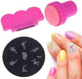 Stempelen nagelkunst sjablonen mini - Creëer prachtige patronen op je nagels - | Fashiongirl
