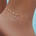 Zeester enkelketting - | Fashiongirl
