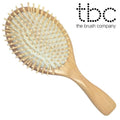 TBC Hair Brush Natur - Beuken- en esdoornhout - Haarstylingtool