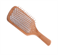 TBC Haarborstel Nature - platte borstel Beuken- en esdoornhout - Haarstylingtool
