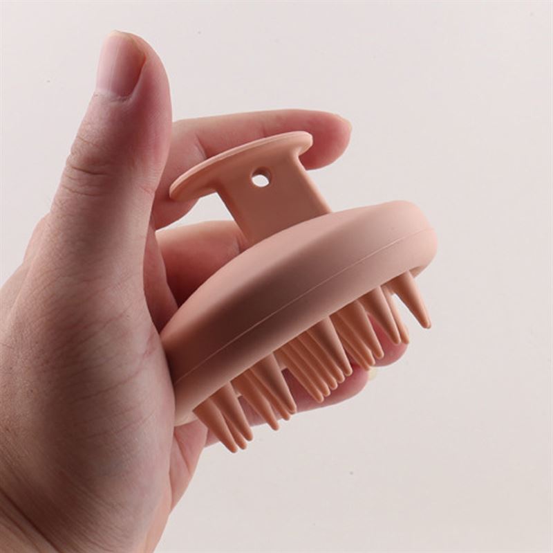TBC Shampoo brush, rose - Hair Styling tool