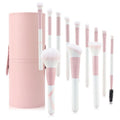 Technique PRO Blooming Makeup Brushes - 12 make-upborstels met cup-etui - 