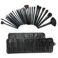 Technique PRO Make-upborstelset - 32 stuks met zwarte tas - Make-upborstels