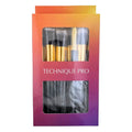 Technique PRO Make-upborstels, Gold edition - 10 stuks - 