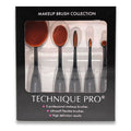 Technique PRO Ovale kwasten - 5 sets - 
