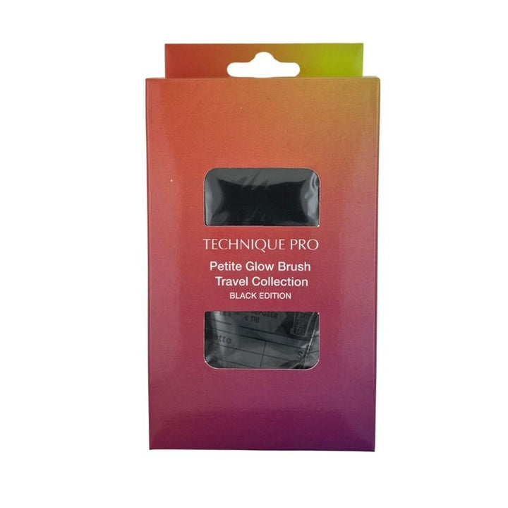 Technique PRO Petite Glow Brush Travel Set - Black - | Fashiongirl
