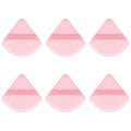 Technique PRO Powder Puff Brush - Roze driehoek - 6 stuks - 