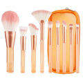 Technique PRO Translucent Perfection Makeup Brush Set - 9 make-upborstels met tas (ORANJE) - 