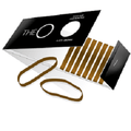 De - O Haarelastiekjes - Bruin - Haaraccessoires | Fashiongirl