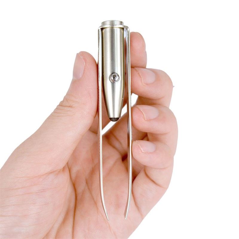 Tweezers tweezer with LED light for eyebrows - | Fashiongirl