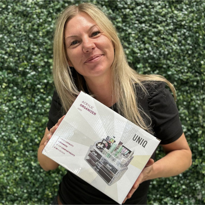 UNIQ Acrylic Jewelry/Makeup Organizer with 4 Drawers - SF 1155 - Organiser - UNIQ