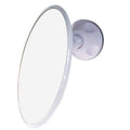 UNIQ Badkamerspiegel met zuignap, 10x vergroting, wit - | Fashiongirl