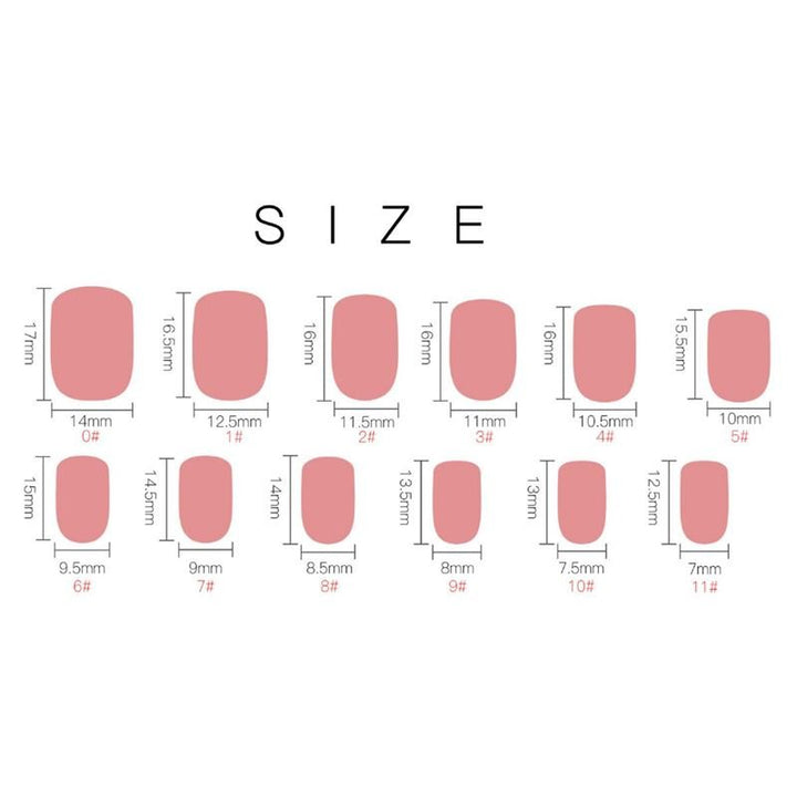 UNIQ Click On / Press On Manicure Nails - Parelgrijs - 24 stuks - | Fashiongirl