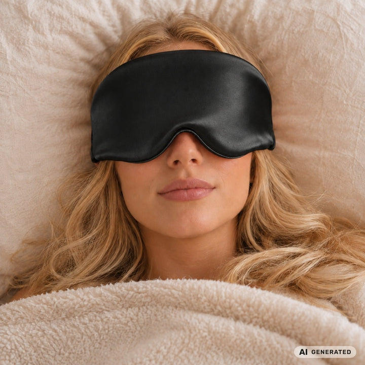 UNIQ Dream Cloud 3D Satin sleeping mask - Black – image 4