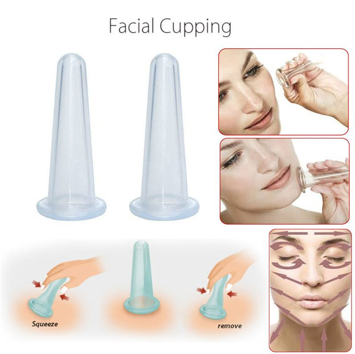 UNIQ Facial Cupping set - suction cups for the face, 2 pcs - | Fashiongirl