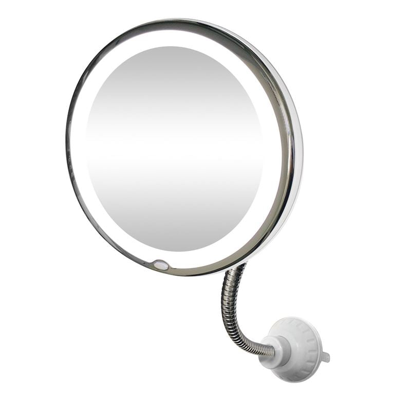 UNIQ Flexible Mirror with LED light &amp; 10x magnification - | Fashiongirl