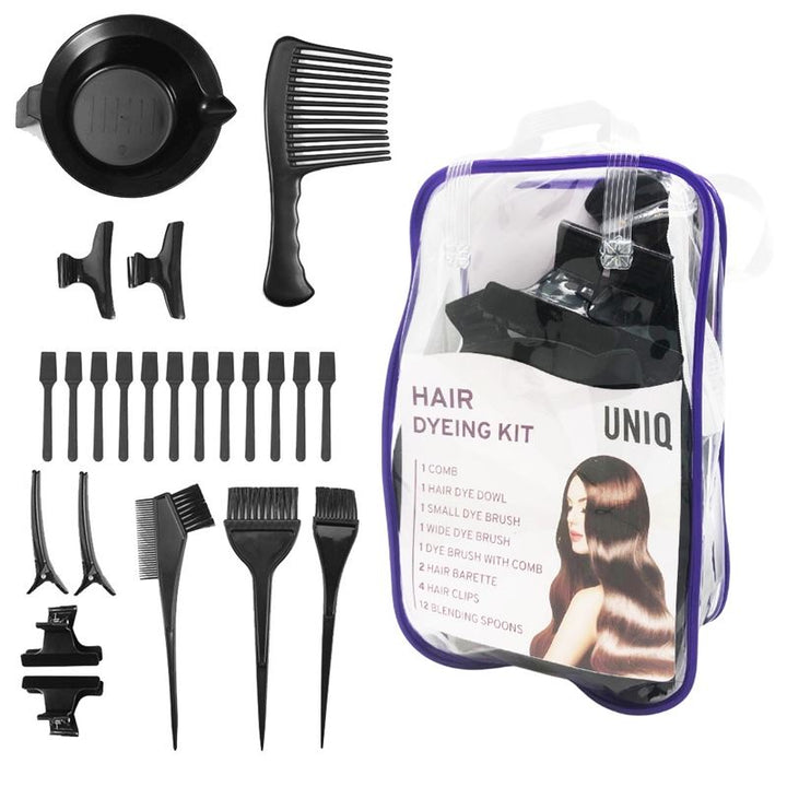 UNIQ hair colouring set - 23 pieces - | Fashiongirl