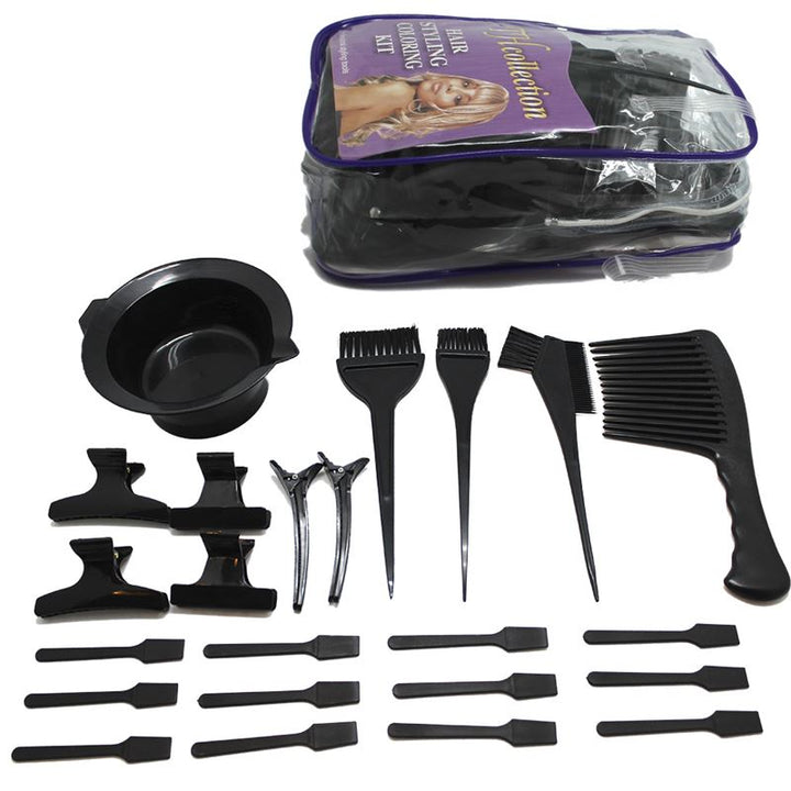 UNIQ hair colouring set - 23 pieces - | Fashiongirl
