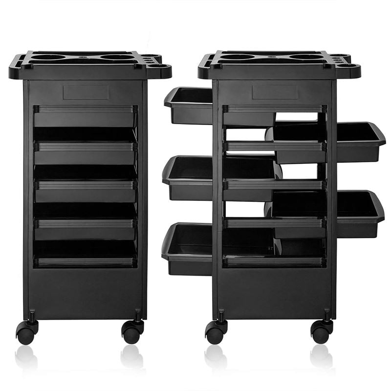 UNIQ kapperswagen / rolwagen - Zwart - | Fashiongirl