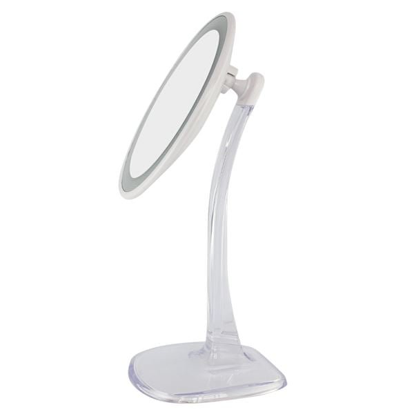 UNIQ Halo LED makeup mirror with 10x magnification - White - | Fashiongirl