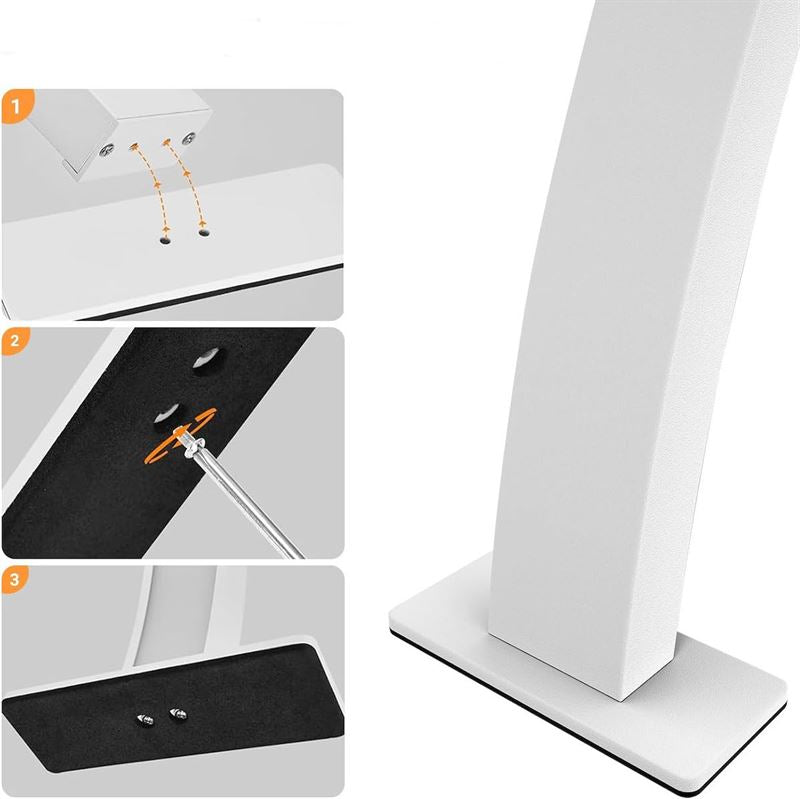 UNIQ LED Table lamp Half Moon Arch for manicure / eyelash extensions - White - | Fashiongirl