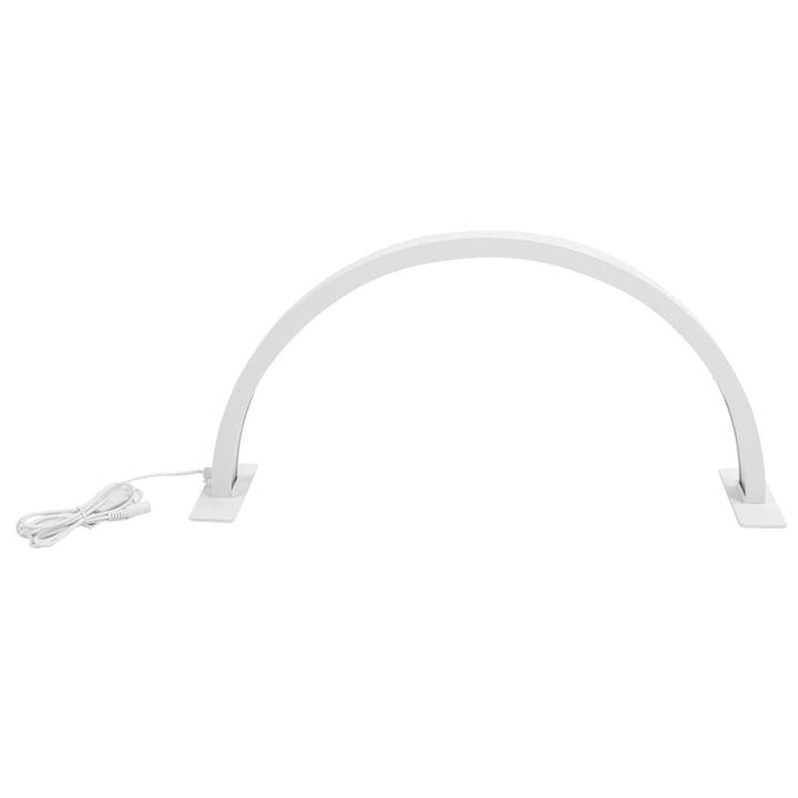 UNIQ LED Table lamp Half Moon Arch for manicure / eyelash extensions - White - | Fashiongirl