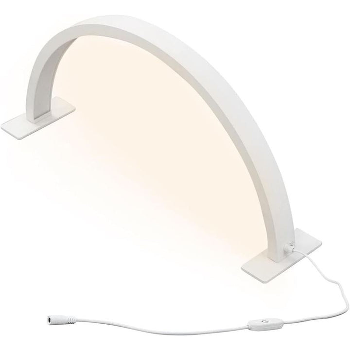 UNIQ LED Table lamp Half Moon Arch for manicure / eyelash extensions - White - | Fashiongirl