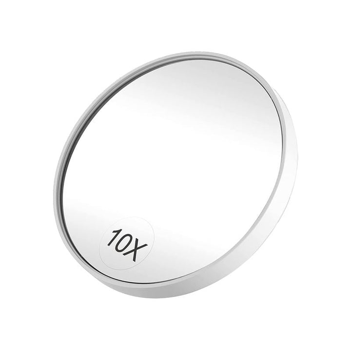 UNIQ Makeup mirror 10X magnification with suction cup - White - | Fashiongirl