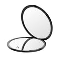 UNIQ Mini Compacte ronde spiegel met 2x vergroting - | Fashiongirl