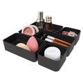 UNIQ Multi Drawer Organiser Set met 8 dozen - Grijs - | Fashiongirl