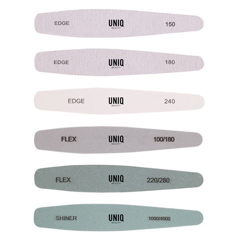UNIQ Multi - Grit Diamond Nail Files and Buffer Kit - | Fashiongirl