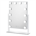 UNIQ New York Mega - Make-upspiegel 12 lampen - Wit - | Fashiongirl