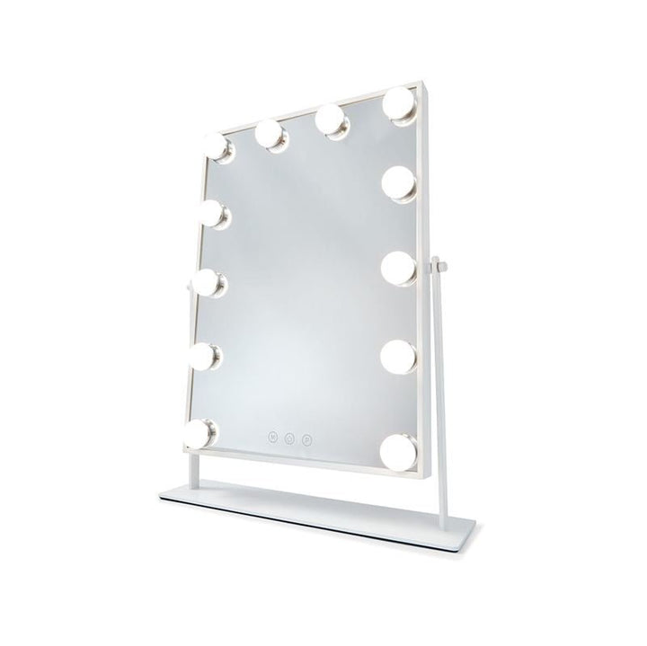 UNIQ New York Mega - Makeup mirror 12 bulbs - White - | Fashiongirl