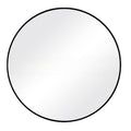 UNIQ Oslo ronde spiegel - Ø50 cm zwart - | Fashiongirl