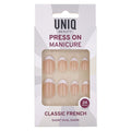 UNIQ Press On Nails met lijm - Classic French - | Fashiongirl