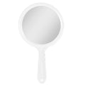 UNIQ Ronde dubbelzijdige handspiegel - Wit - | Fashiongirl