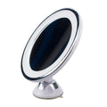 UNIQ ronde spiegel met ledverlichting en zuignap x10 vergrotende spiegel - wit - | Fashiongirl