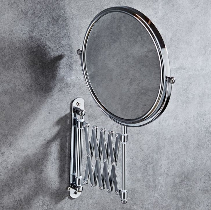 UNIQ Scissor Arm Mirror w/ 5x magnification - | Fashiongirl