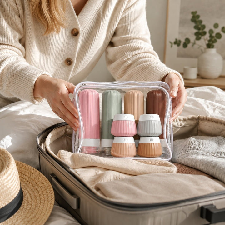UNIQ Travelle Refillable Silicone Travel Bottle Set 90ml & 40ml – image 4