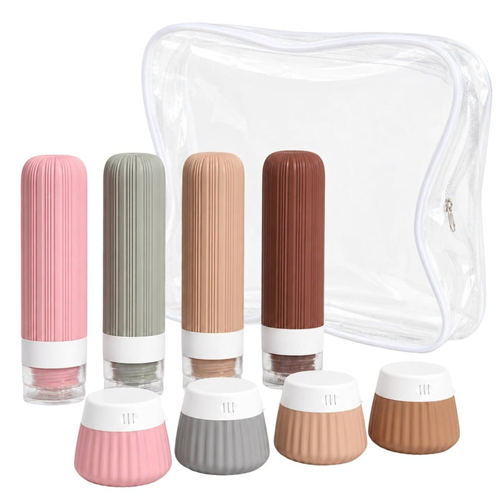 UNIQ Travelle Refillable Silicone Travel Bottle Set 90ml & 40ml