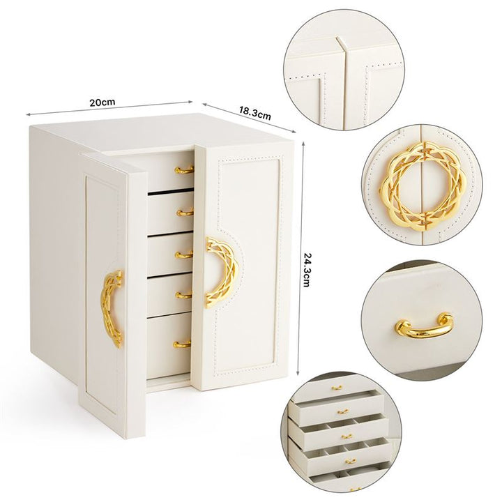 UNIQ XL Jewellery Box / Jewellery Box - White - Jewelry Box