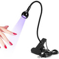 UV LED Mini Nagellamp - Compact en efficiënt voor nagels en gellak (Zwart) - | Fashiongirl