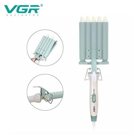 VGR Pro Hair Waver Curling Iron with 5 barrels - V - 597 - | Fashiongirl