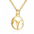 Zodiac-ketting: Ram - Zodiac, Goud - | Fashiongirl