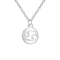 Zodiac-ketting: Kreeft - Zodiac, zilver - | Fashiongirl