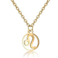 Zodiac-ketting: Leeuw - Zodiac, goud - | Fashiongirl